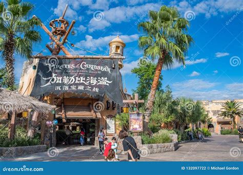 Pirates of the Caribbean Battle for the Sunken Treasure at Shanghai Disneyland Editorial ...