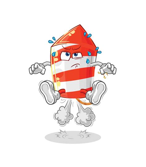 fireworks cartoon character 10738363 Vector Art at Vecteezy