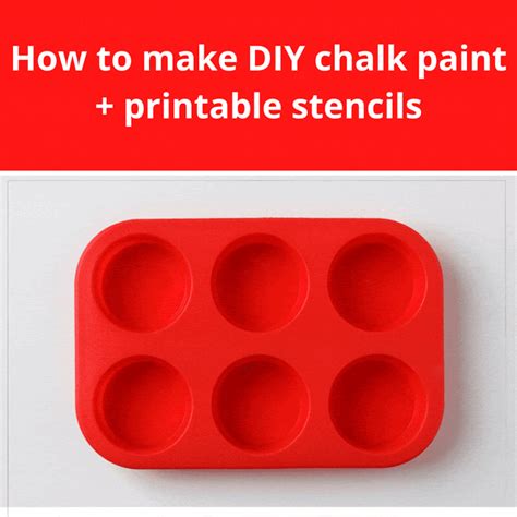 Easy and Fun Summer Activity: DIY Chalk Paint + Printable Stencils | Diy chalk paint, Stencils ...
