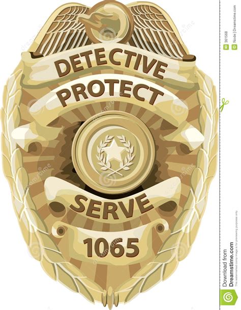 Printable Detective Badge