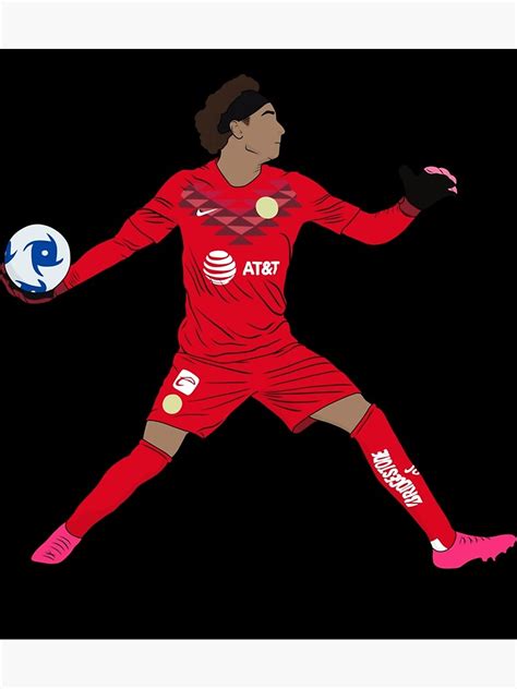 "Guillermo Ochoa Memo Club America Gk Sticker" Poster for Sale by ...