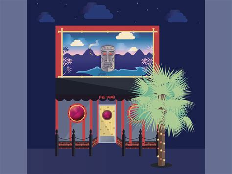 Lava Lounge Tiki Bar - Belltown, Seattle by Amy Ashton on Dribbble