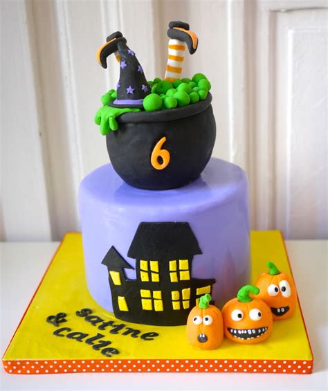 Halloween Witch Pumpkin Cake - CakeCentral.com