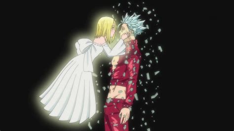 Image - Ban returns to normal from Elaine's kiss.png | Nanatsu no ...