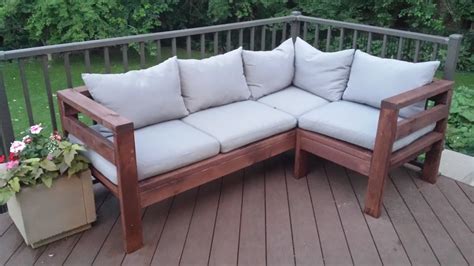 Diy Patio Couch Plans / Ana White | 2x4 Outdoor Couches! - DIY Projects ...