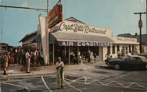 Capt. Bill's Waterfront Restaurant Morehead City, NC Postcard