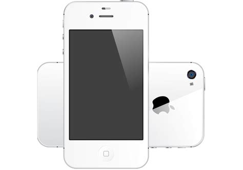 iPhone 4S white free vector - Download Free Vector Art, Stock Graphics & Images