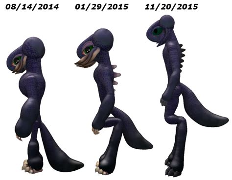 Spore - Evolution of Renie by DarkGricer on DeviantArt