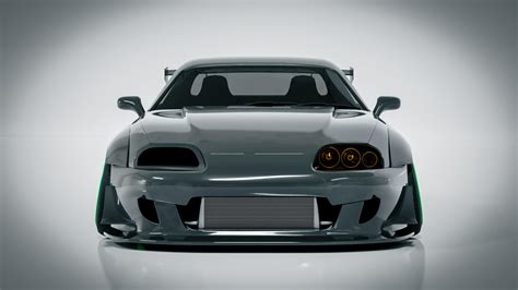 Toyota Supra MK4 Drift Tune - 3D Model by Naudaff3D