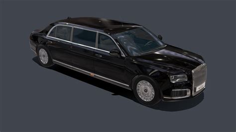 Aurus Senat Limousine - Buy Royalty Free 3D model by Tim Samedov (@citizensnip) [9536215 ...