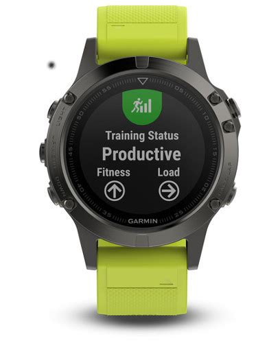 Garmin Fenix 5 HRM Elevate Slate Gray / Yellow Band - Zegarki i pulsometry