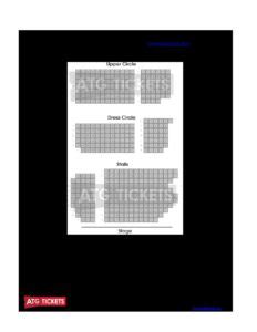 Fortune Theatre Seating Plan | The School Trip