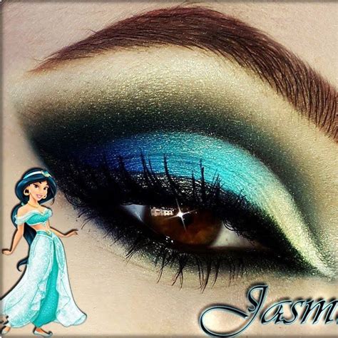 Jasmine eye shadow | Jasmine makeup, Disney eye makeup, Disney princess makeup