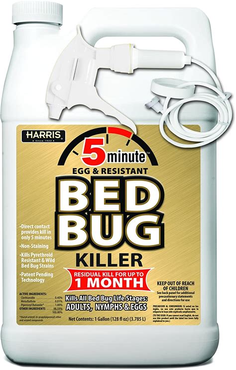 Harris 5 Minute Bed Bug Killer (128 fl. oz.) - PF Harris