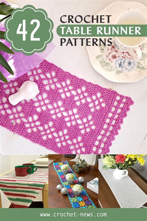 crochet table runner pattern - Crochet News
