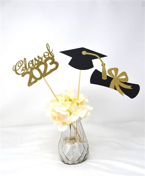 2023 Graduation decorations, Graduation Centerpiece Sticks, class of ...