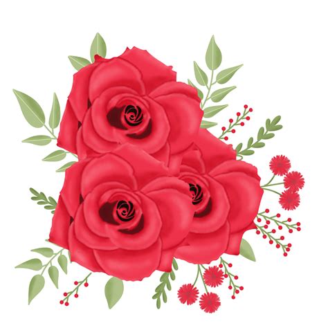 rose flower bouquet 23450895 PNG