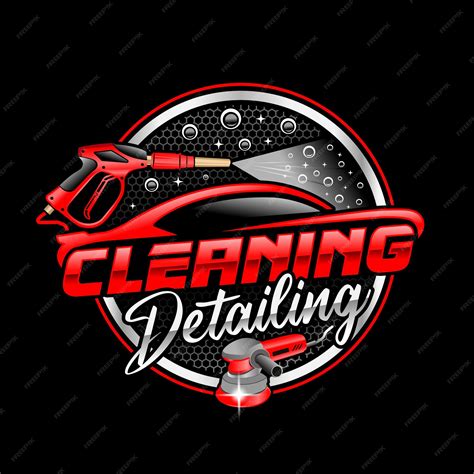 Premium Vector | Auto detailing and car wash logo for automotive car ...