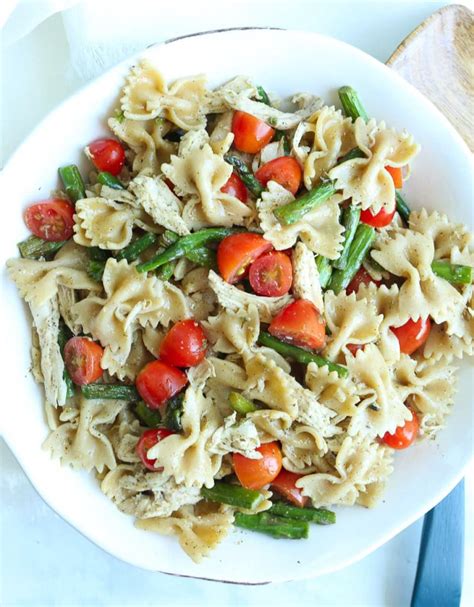 Bowtie Pasta Salad with Italian Dressing - Happy Healthy Mama