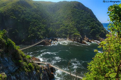 Tsitsikamma suspension bridge, South Africa