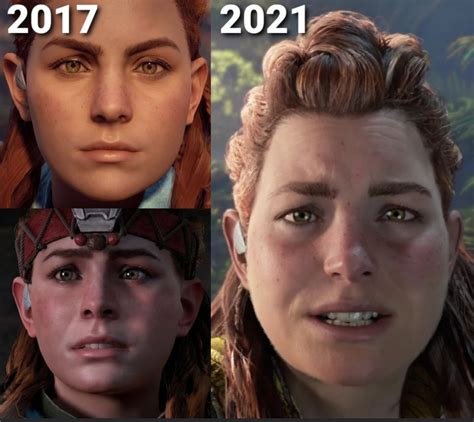 Horizon Forbidden West - Aloy - What happened to her face? : r/gaming