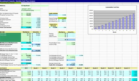 Property Management Spreadsheet Free Download within Property ...