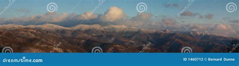 Appalachian Mountains in Snow Stock Photo - Image of vista, east: 1460712