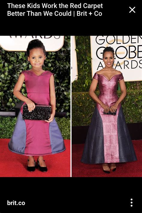 Kerry Washington | Celebrities, Working with children, Mini me