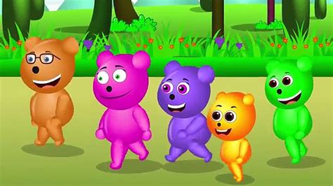 Mega Gummy bear fun with xerox machine finger family nursery rhymes for kids | Gummybear C ...