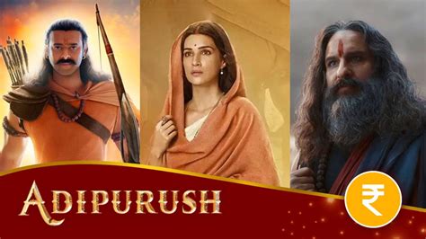 Adipurush cast fees: How much Prabhas, Kriti Sanon got paid