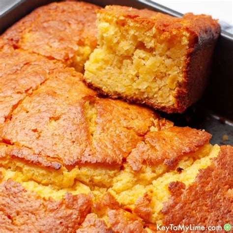 Jiffy Cornbread Recipe With Creamed Corn In Cast Iron Skillet | Deporecipe.co