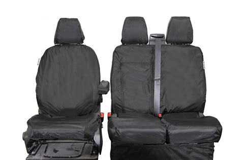 Ford Transit Custom - Tailored Waterproof Seat Covers - Single & Doubl ...