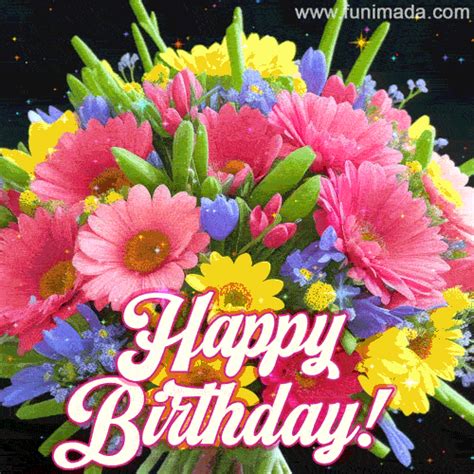 Happy Birthday Gif Images Flowers | Best Flower Site