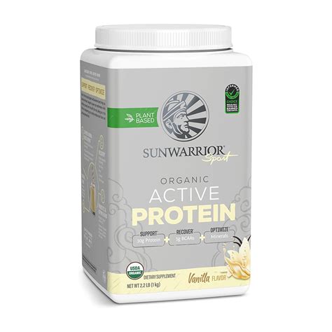 Sunwarrior Sports Organic Active Protein, 1KG - Supplement.LK