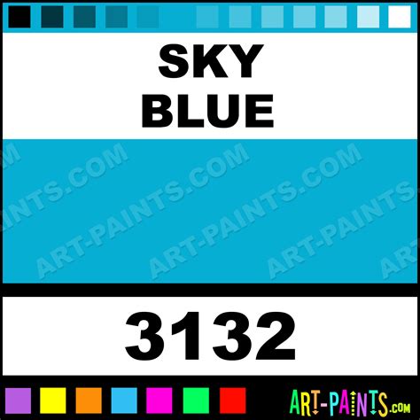 Sky Blue Ceramic Multipens Paintmarker Paints and Marking Pens - 3132 ...