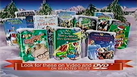 Warner Bros Family Entertainment Christmas Movies (Now on Video and DVD ...