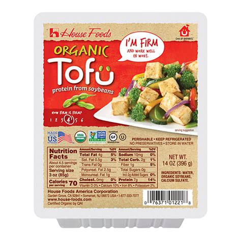 Organic Tofu - Firm (14oz) | Just Organics