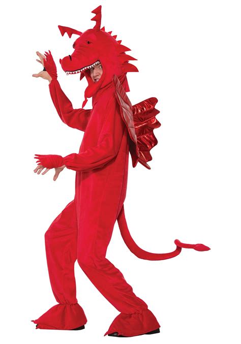 Adult Red Dragon Costume