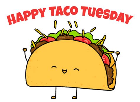 Happy Taco Tuesday Animation GIF | GIFDB.com