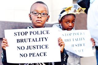 Stop Police Brutality, No Justice No Peace | Thomas Hawk | Flickr