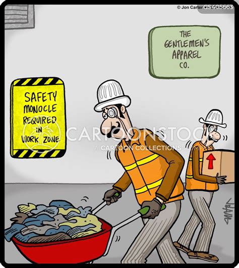 Safety Glasses Cartoons and Comics - funny pictures from CartoonStock