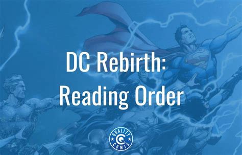 DC Rebirth: The Complete Reading Order