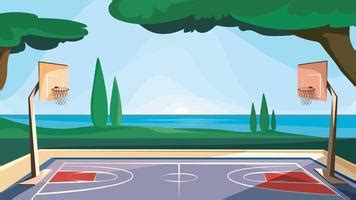 Basketball Court Vector Art, Icons, and Graphics for Free Download