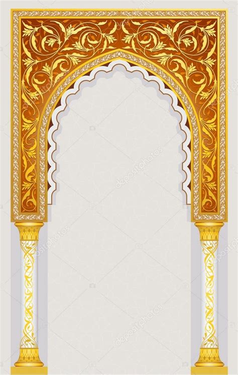 Islamic arch design Stock Vector Image by ©rchicano #23859387