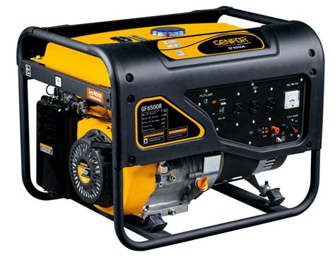 Electric Start Backup Battery Portable Gasoline Generator 5.5KW Rated Power