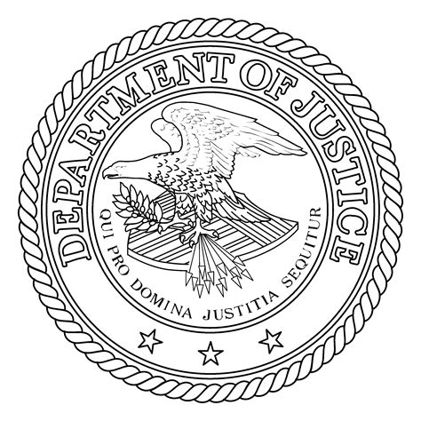 Department of Justice Logo PNG Transparent & SVG Vector - Freebie Supply