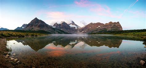 Lake Magog Et Mt Assiniboine Photograph by Renan Gicquel - Fine Art America