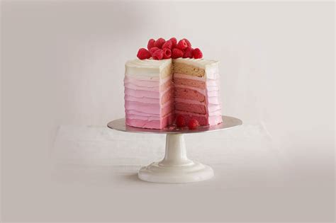 Pink Raspberry Ombre Cake | Driscoll's