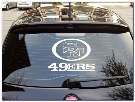 San Francisco 49ers Decal | Etsy