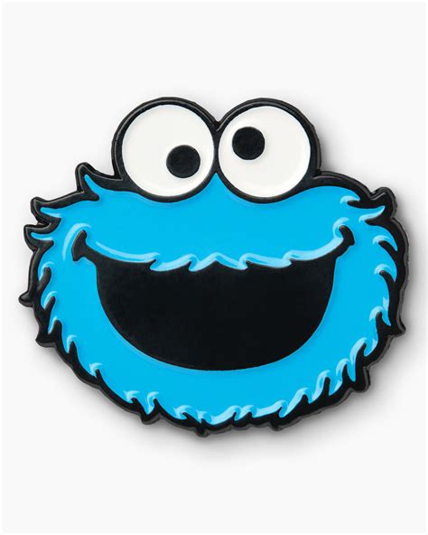 Cookie Monster Face Enamel Pin | Threadheads Exclusive Australia